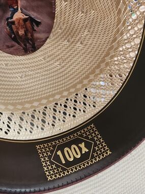 New! 100x Cuernos Chuecos Cowboy Hat